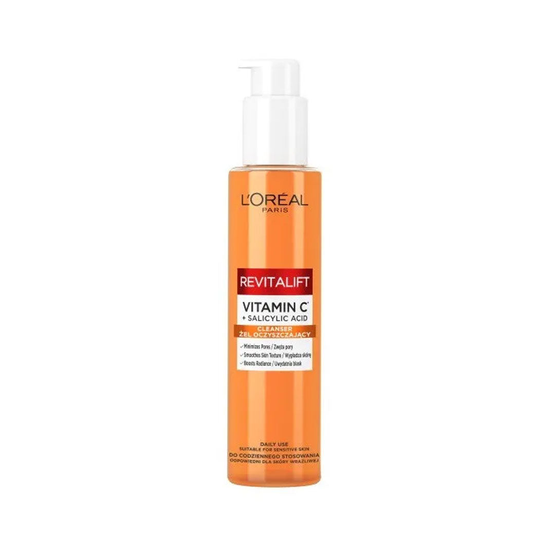 Loreal Revitlft Vitamin C & Salicylic Acid Cleansing Gel 150ml