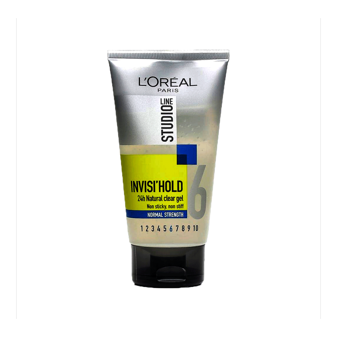 Loreal Studio Line 6 Invisi Hold Hair Styling Gel 150ml