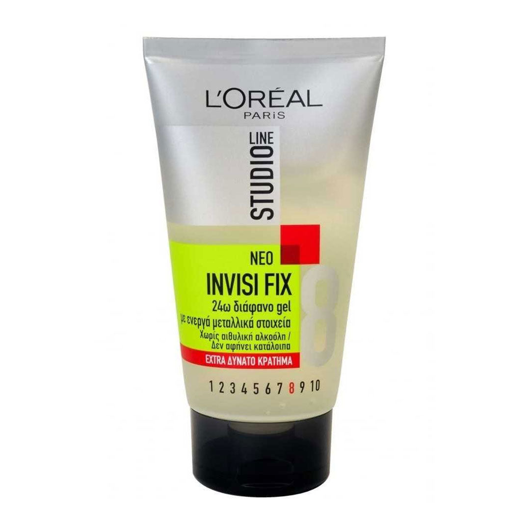 Loreal Studio Line 8 Invisi Hold Super Hair Styling Gel 150ml