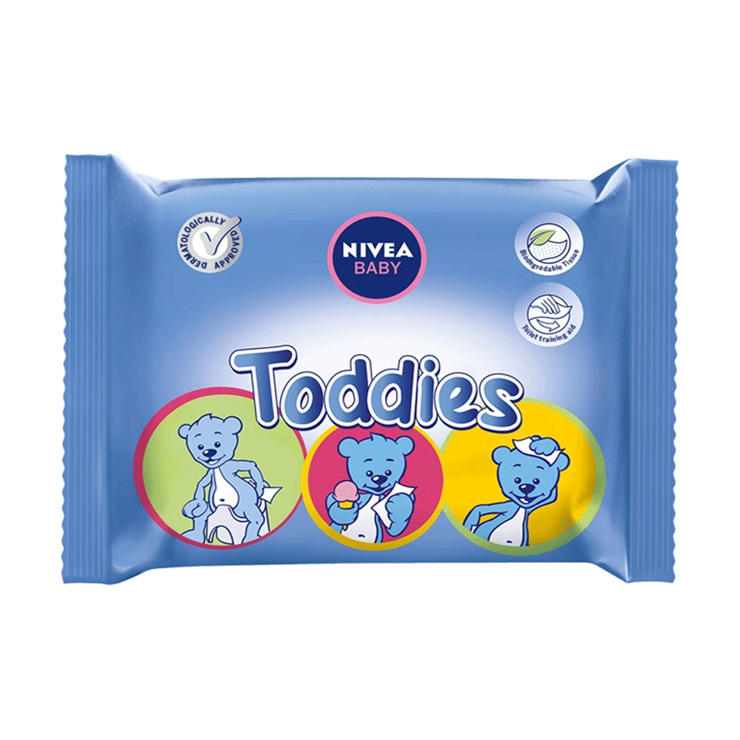 Nivea Baby Toddies Wipes 60'S