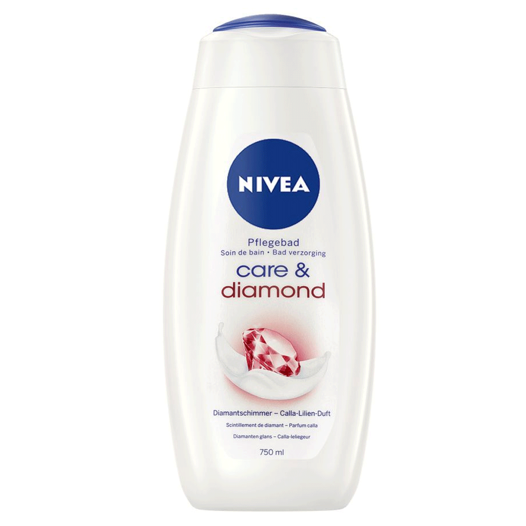 Nivea Care & Diamond Unisex Shower Gel 750ml