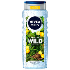 Nivea Men Extreme Wild Fresh Wood Shower Gel 500ml