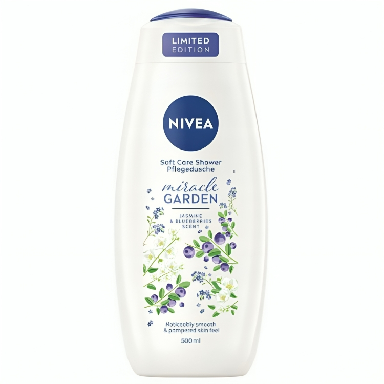 Nivea Miracle Garden Jasmine & Blueberry Shower Gel 500ml