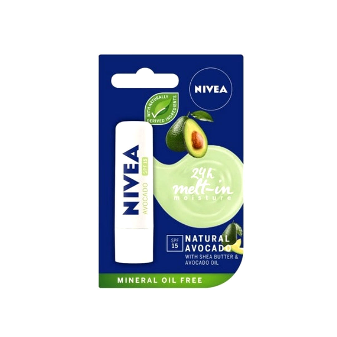 Nivea Natural Avocado Lip Balm 5.5ml