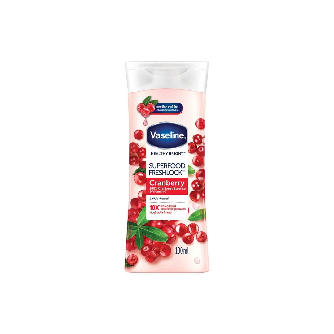 Vaseline Cranberry Super Food Lotion 100ml