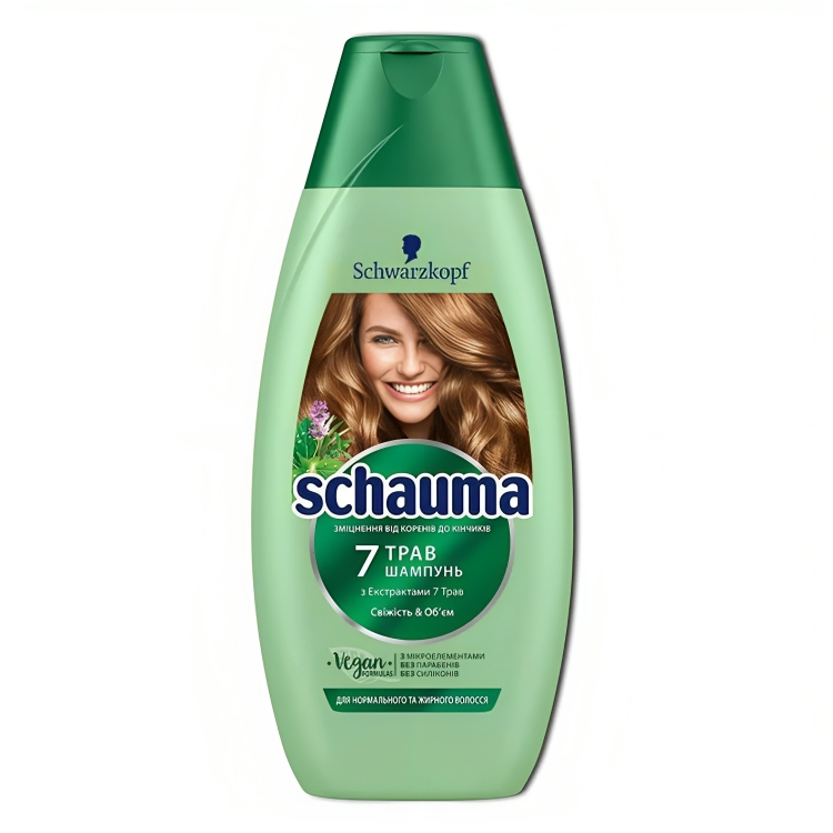 Schauma 7 Herbs For Normal To Oil Hair Shampoo 400ml