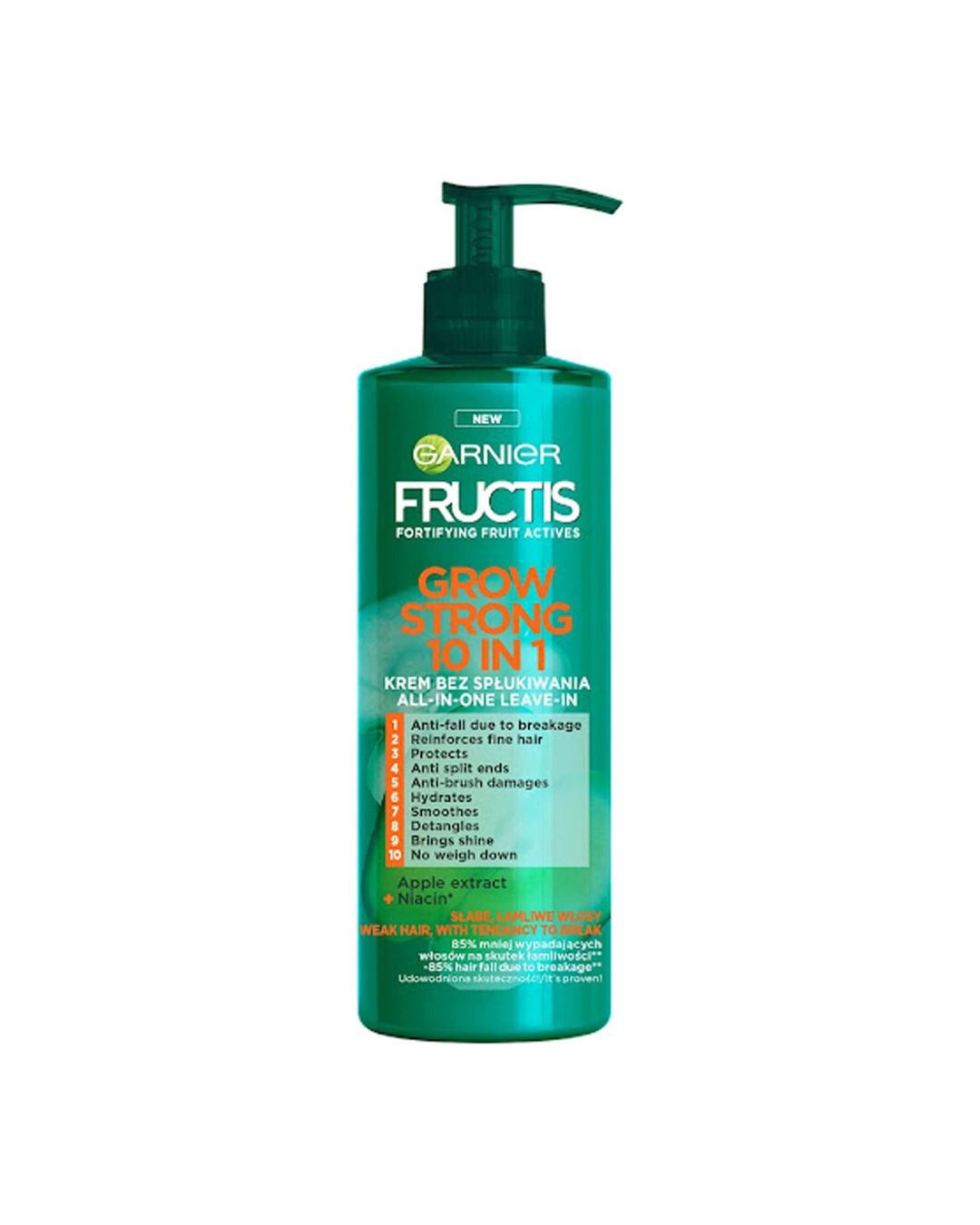 Garnier Fructis Grow Strong 10 In 1 Conditioner 400ml