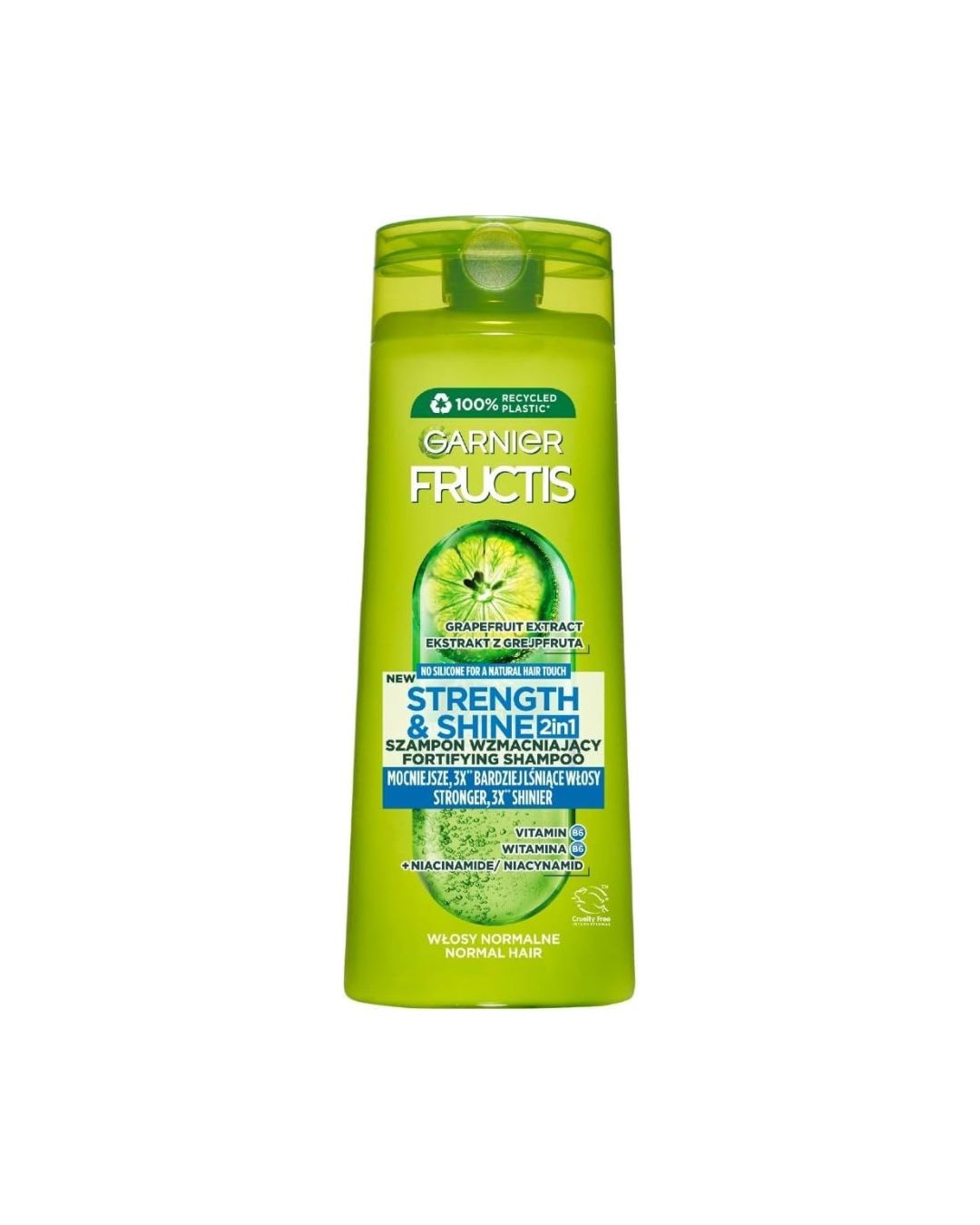 Garnier Fructis 2 In 1 Strength & Shine Shampoo 400ml