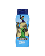 Minecraft 2 In 1 Shower Gel & Shampoo For 3+ Year Children 500ml