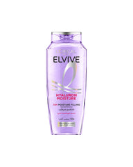 L’Oréal Paris Elvive Hyaluron Moisture Filling Shampoo, Replumps Hair with 72H of Hydration, 400ml