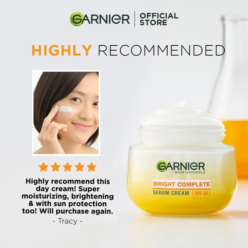 Garnier SPF36 Light Complete Whitening Cream 50ml