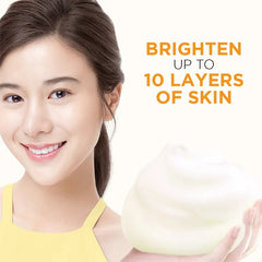 Garnier Bright Complete Super Whip Gentle Brightening Face Foam Wash 100ml