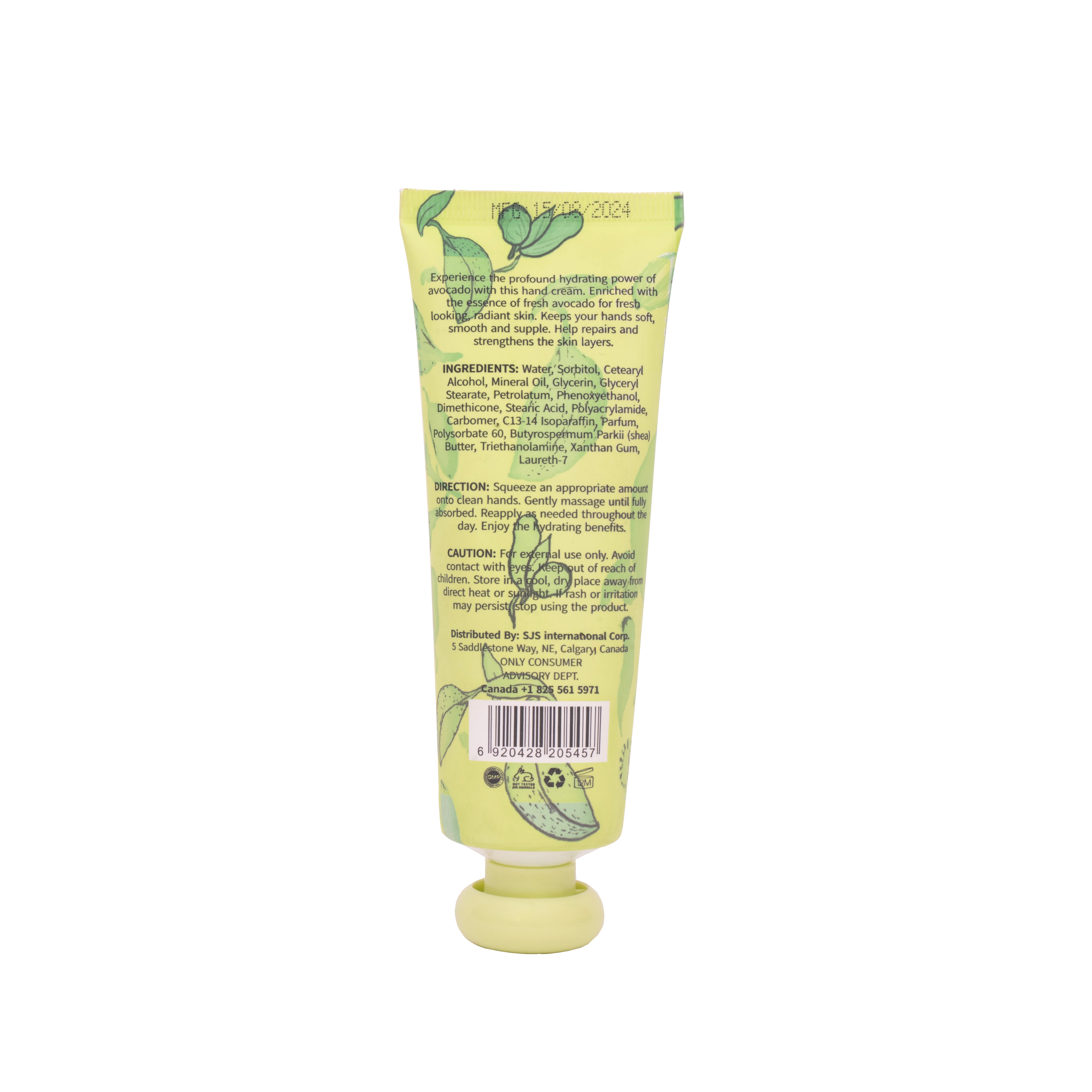 ONLY AVOCADO HAND CREAM 80ML