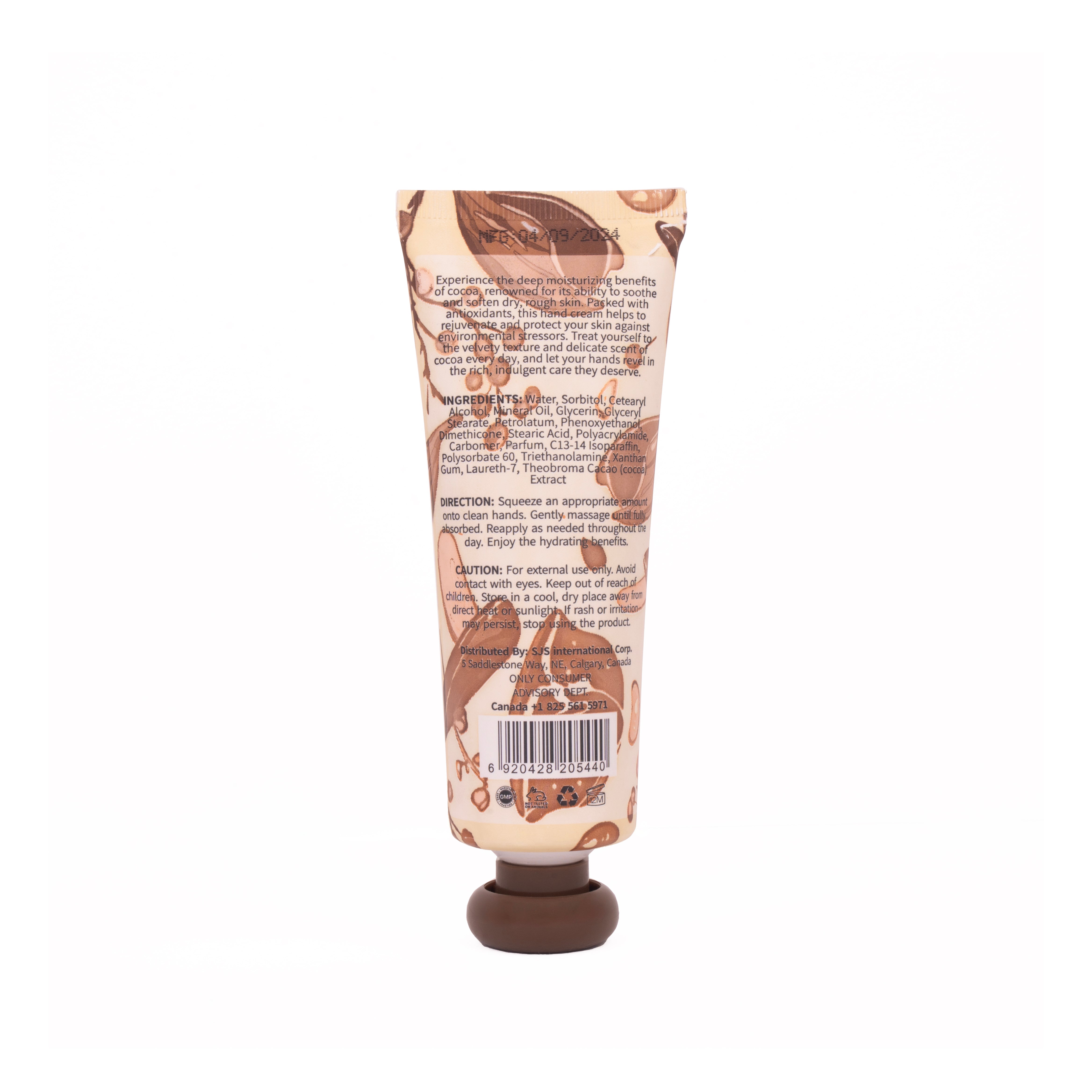 ONLY COCOA HAND CREAM 80ML