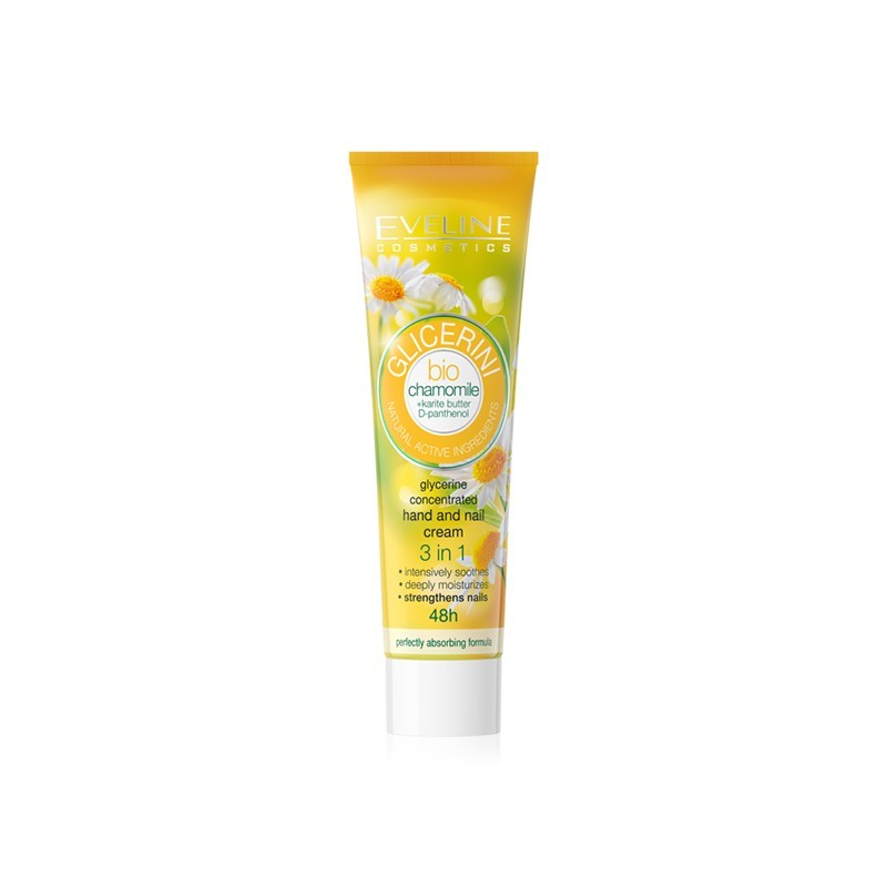 Eveline Glycerin Bio Chamomile Hand & Nail Cream 100ml