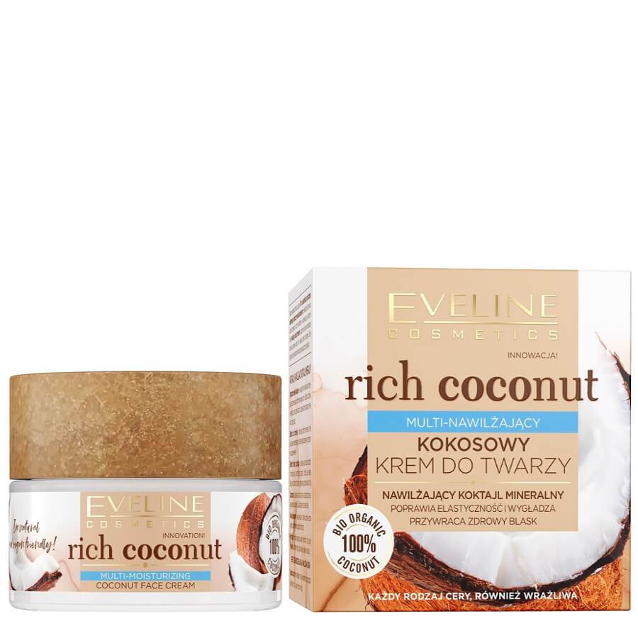 Eveline Rich Coconut Muti Moisturizing Face Cream 50ml