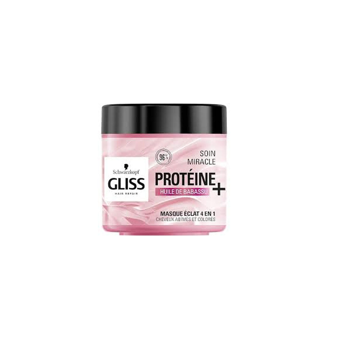 Schwarzkopf Gliss Protein + Shine Hair Mask 400ml