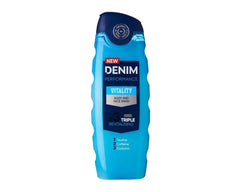 Denim Vitality Body And Face Wash 400ML