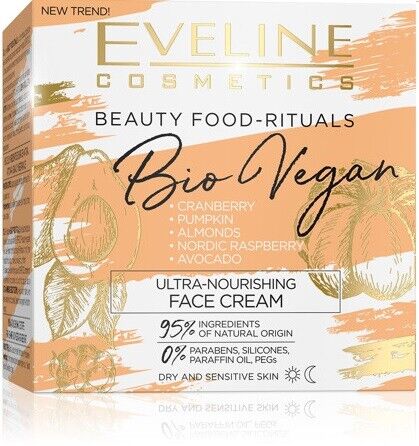 Eveline BioVegan Ultra Nourishing Face Cream 50ml