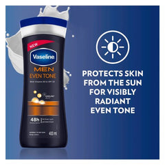 Vaseline Men Even Tone Lotion With Vitamin B3 & SPF 10 - 400ml