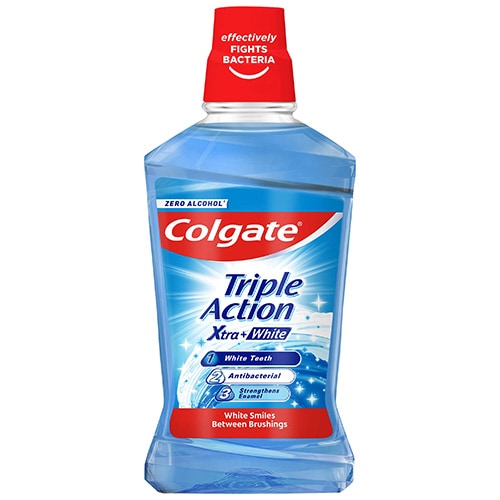 Colgate Triple Action Xtra + White Mouthwash 500ml