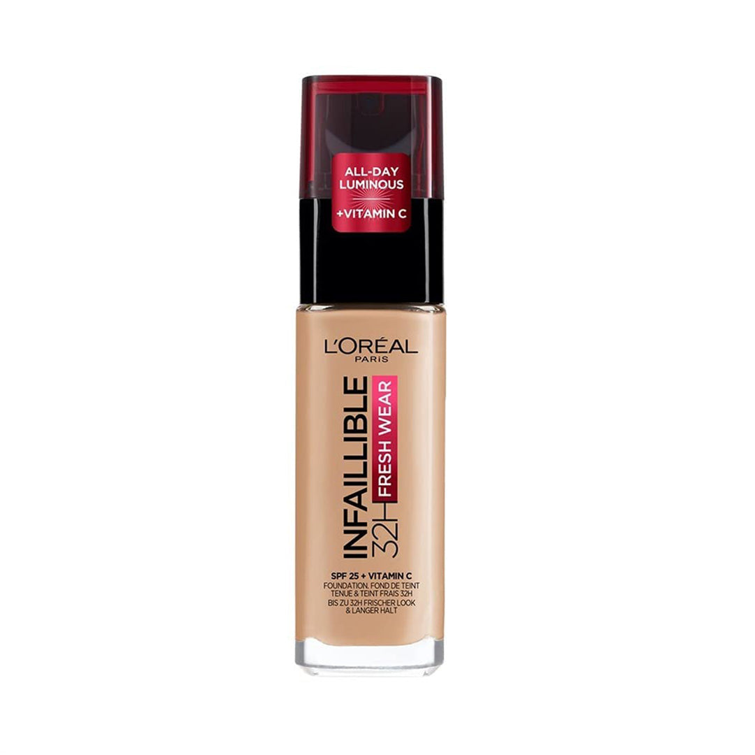 Loreal Infallible 140 Golden Beige Liquid Foundation 30ml