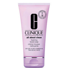 Clinique All About Clean Foaming Facial Soap Very Dry to Dry Skin 150 ml