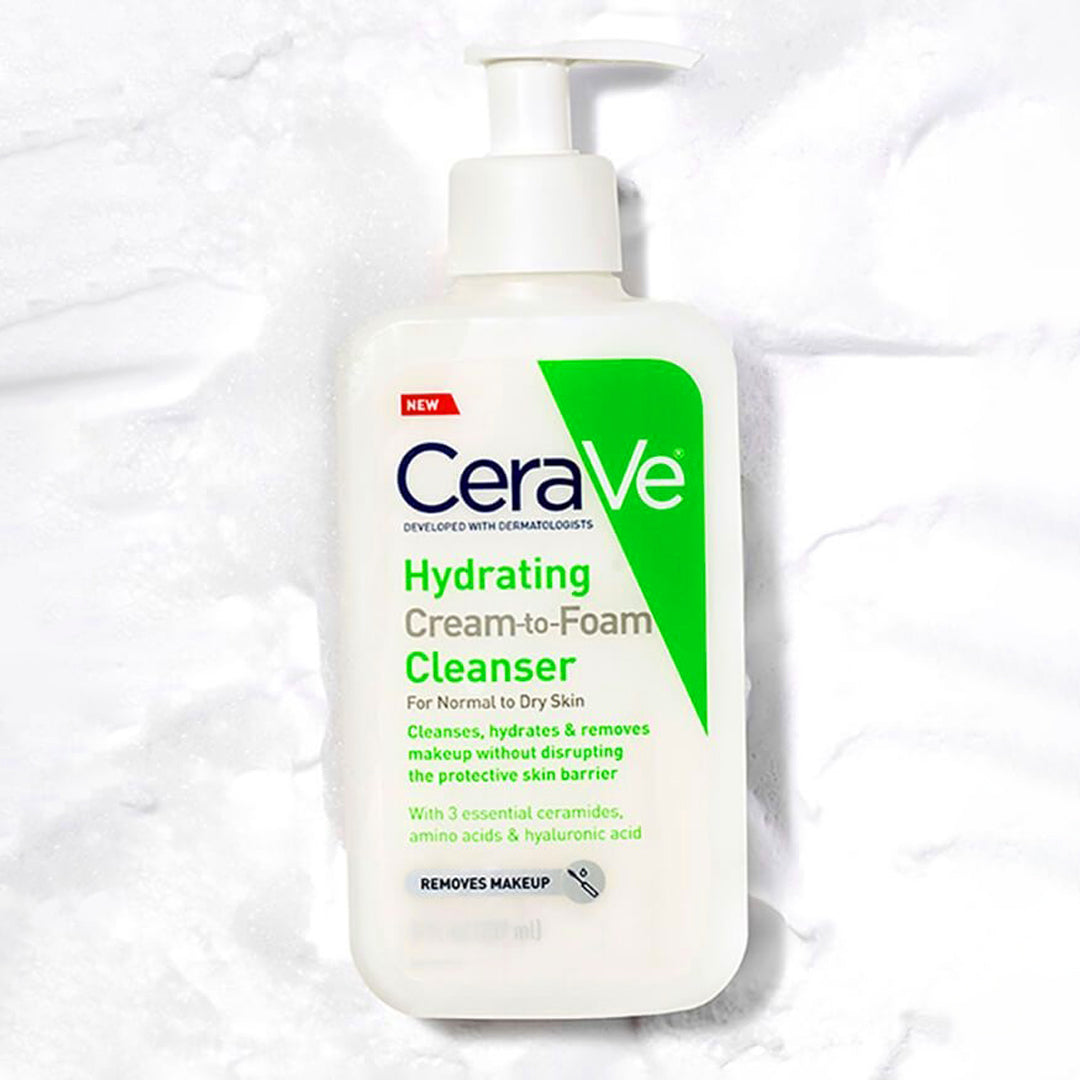 Cerave Hydrating Cream To Foam Cleanser 12Oz