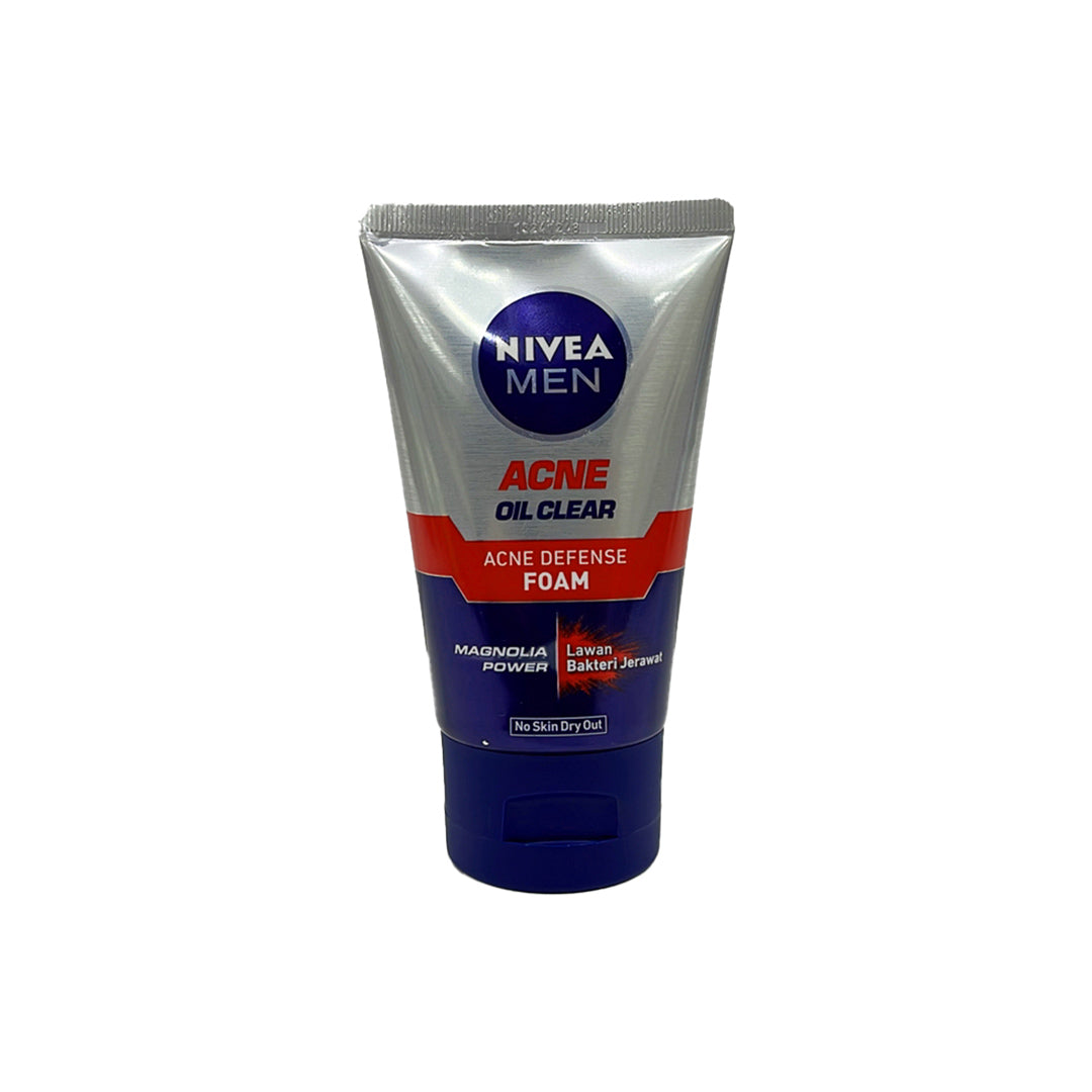 Nivea Men Acne Oil Clear Control Brightening Facial Foam 100ML