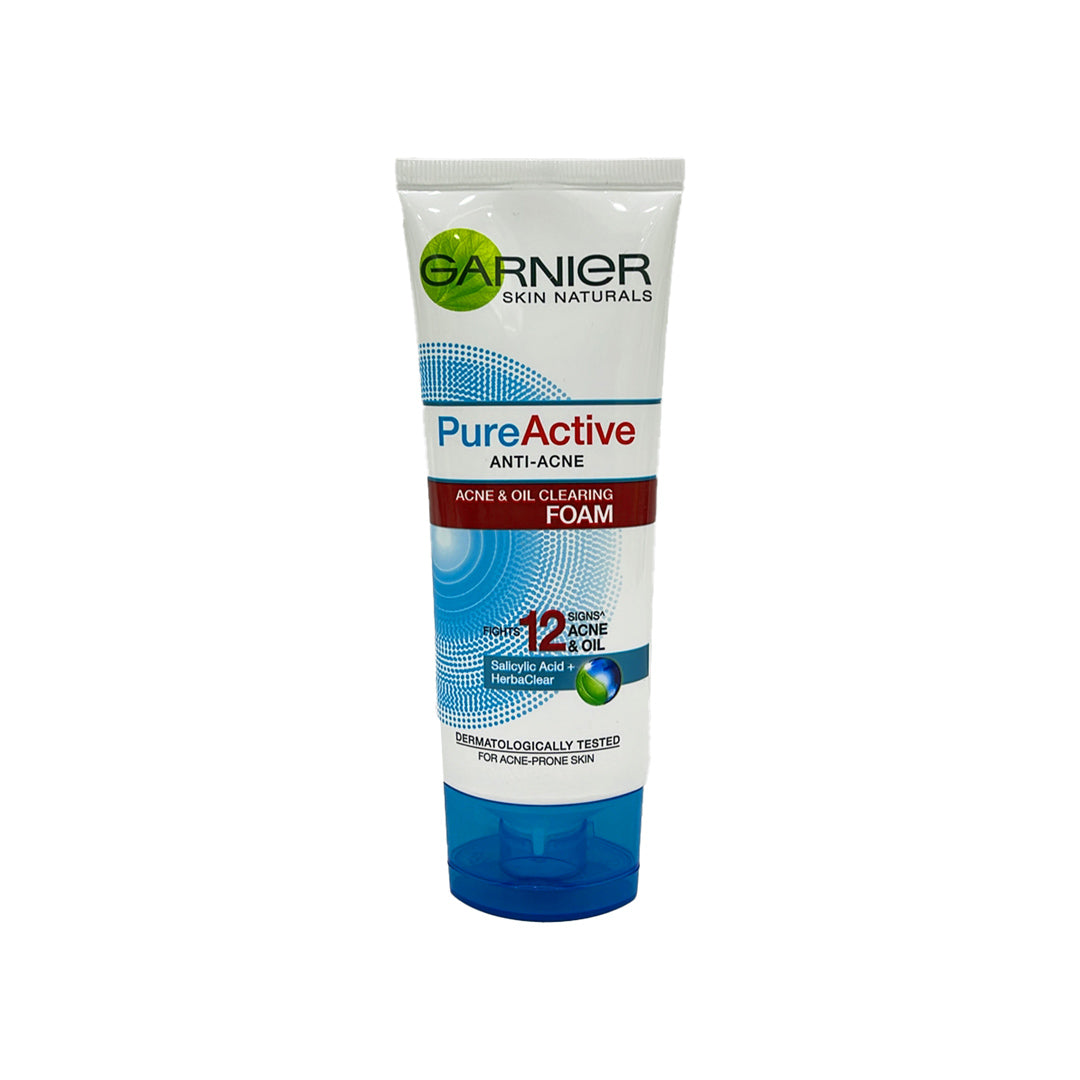 Garnier Pure Active Anti-Acne White Foam 100ml