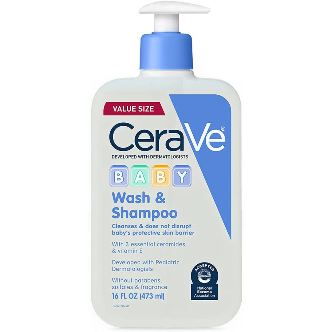 Cerave Baby Wash & Shampoo 4.5Oz