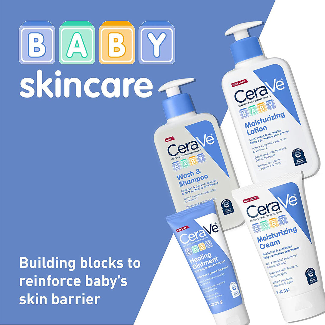 Cerave Baby Wash & Shampoo 4.5Oz