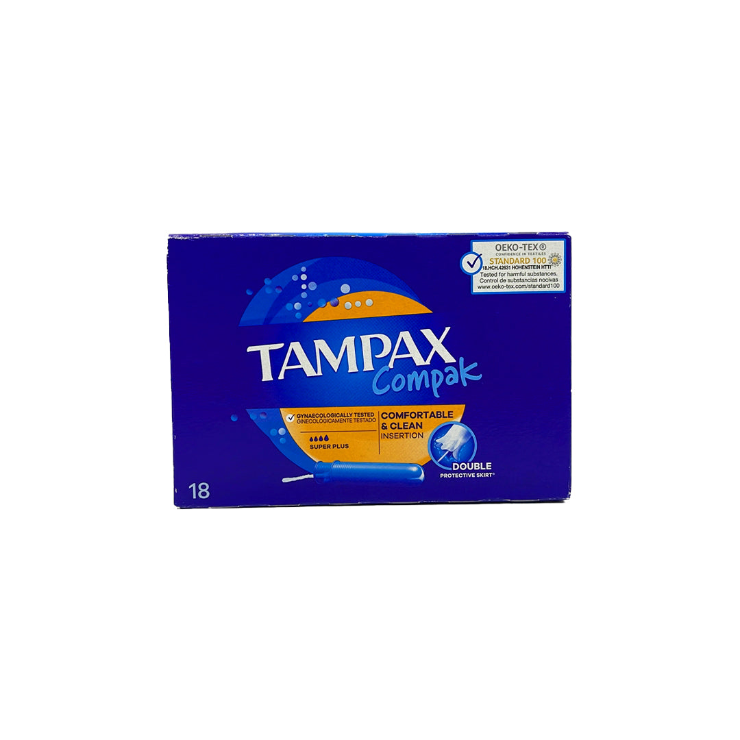 Tampax Compak Super Plus 18'S