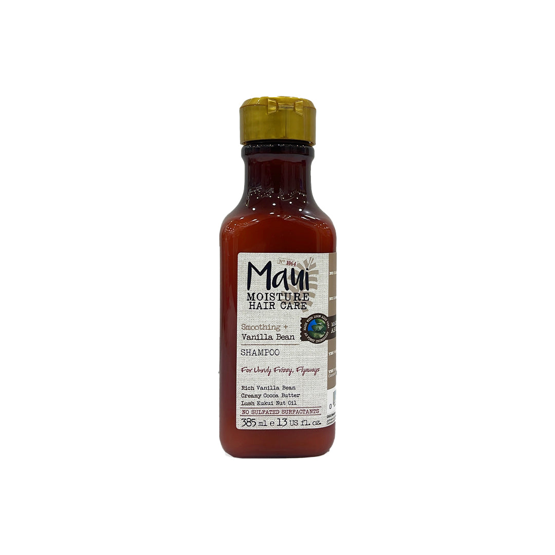 Maui Smooth & Revive Vanilla Bean Frizzy Unruly Hair Shampoo 385ML