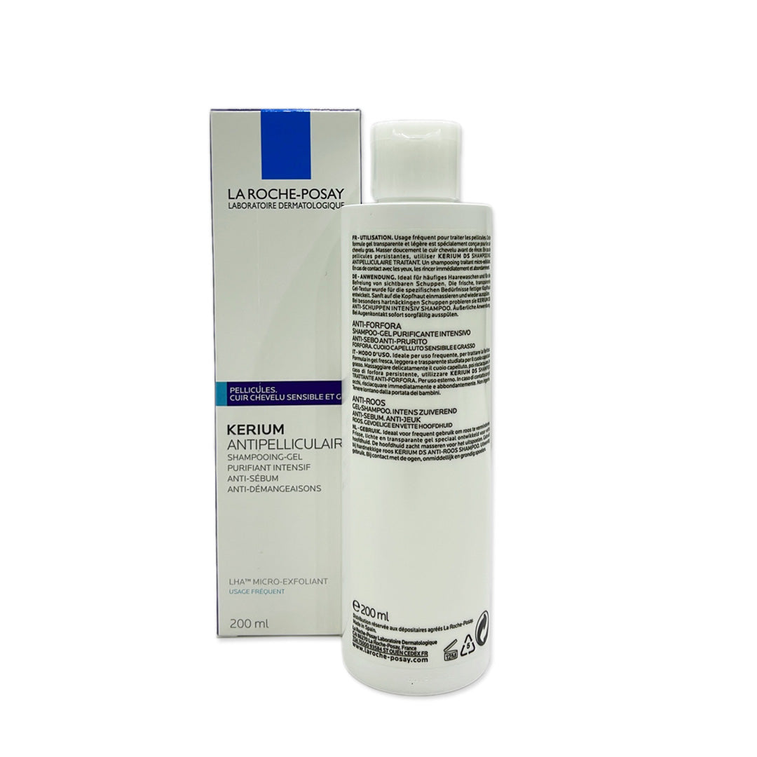 La Roche Posay Kerium Anti Dandruff Gel Shampoo 200ml