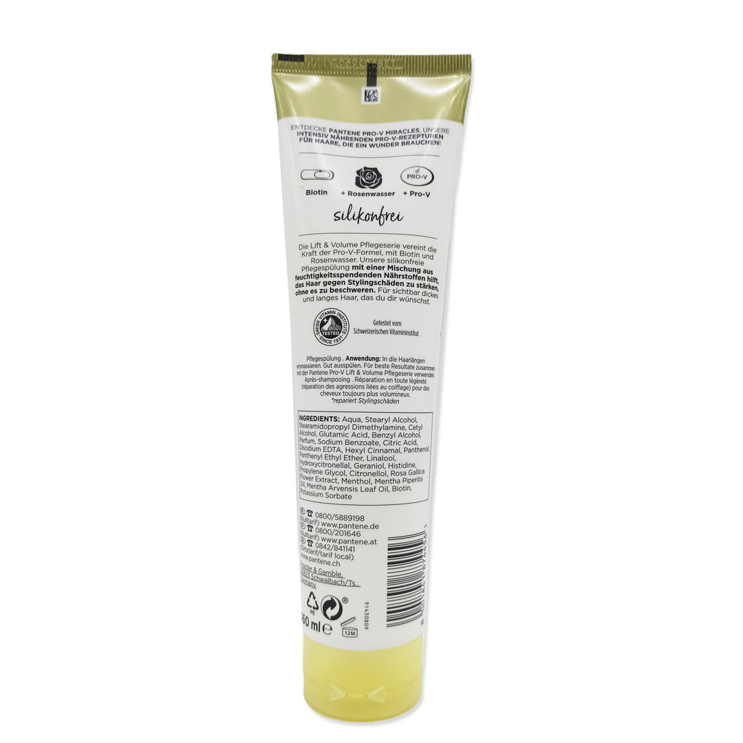 Pantene Miracles Lift & Volume Tube Conditioner 160ml