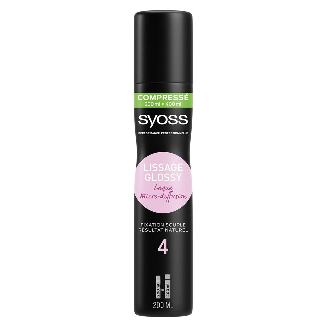 Syoss Lissage Glossy Souple 4 Hair Spray 200ML