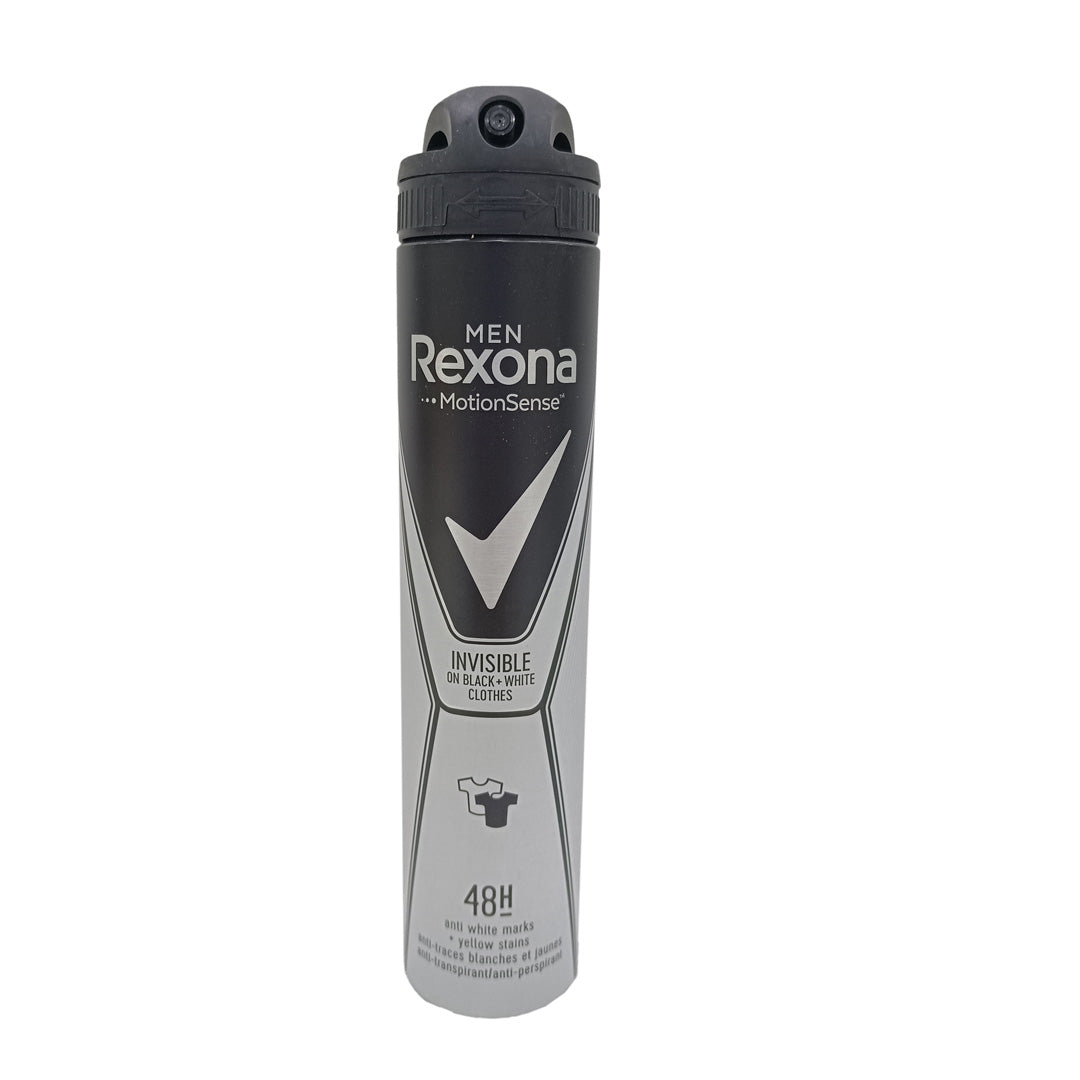 Rexona INVISIBLE BLACK & WHITE FOR MEN 200ML