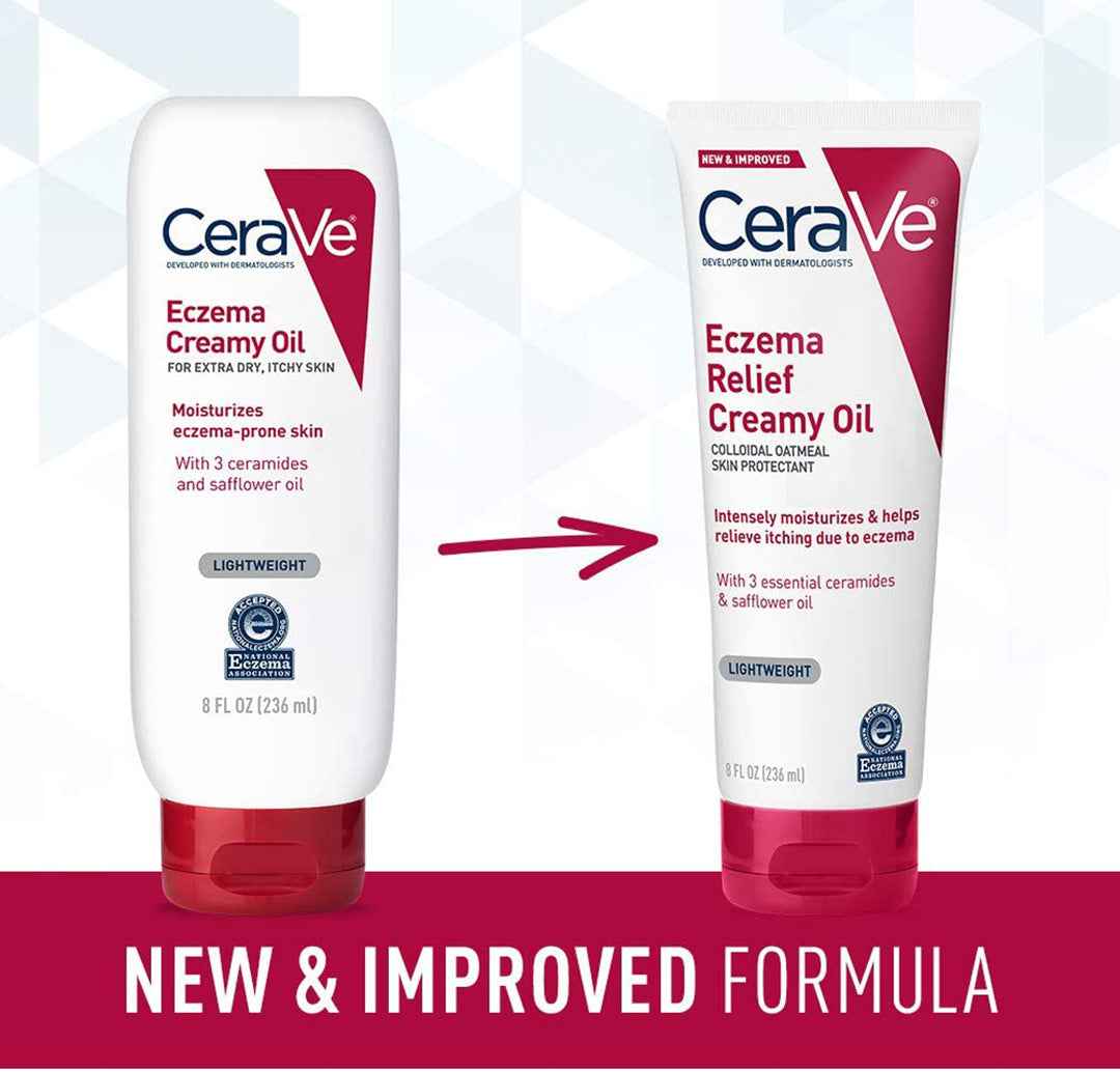 Cerave Eczema Relief Creamy Oil 8Oz