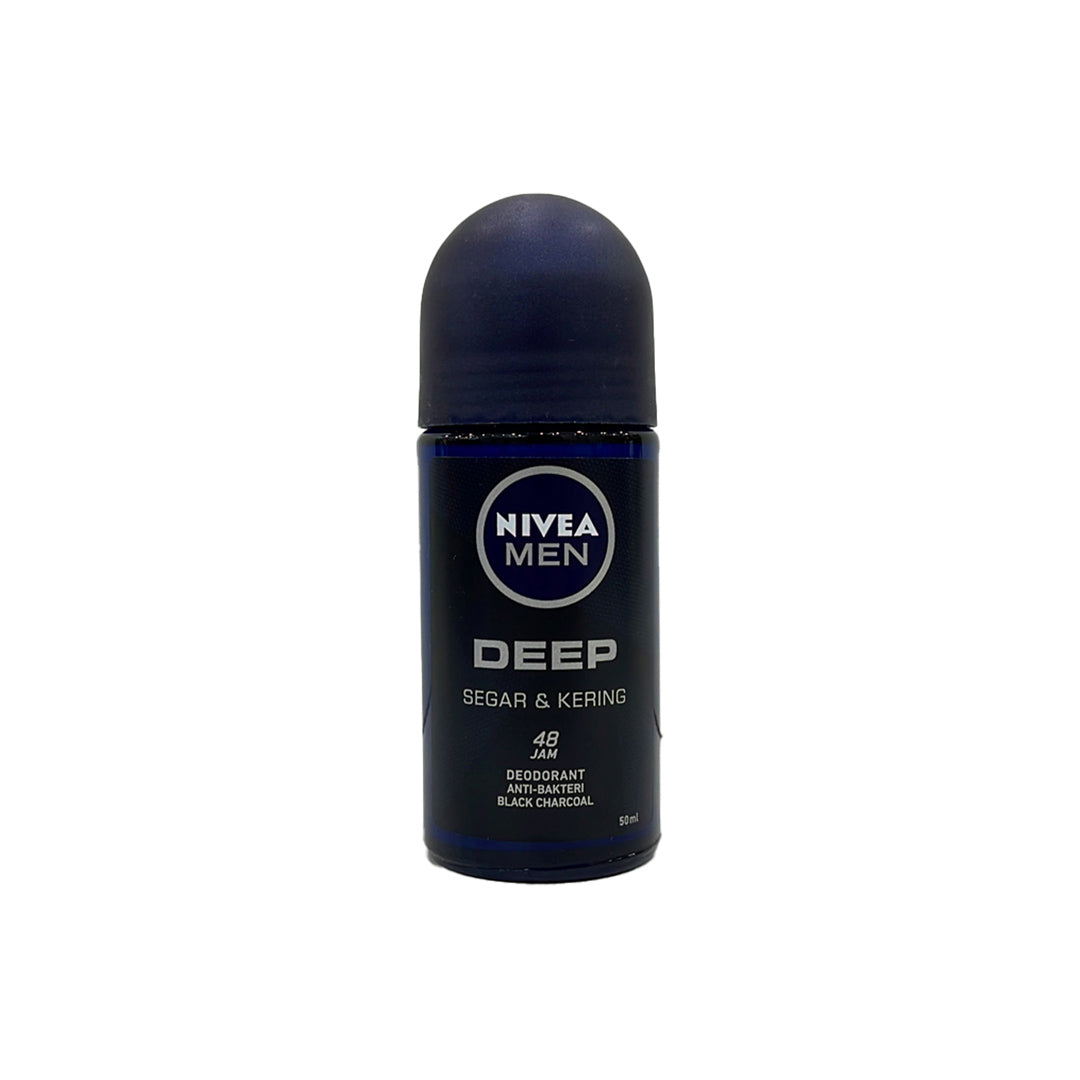 Nivea Men Deep Black Carbon Roll On 50ml