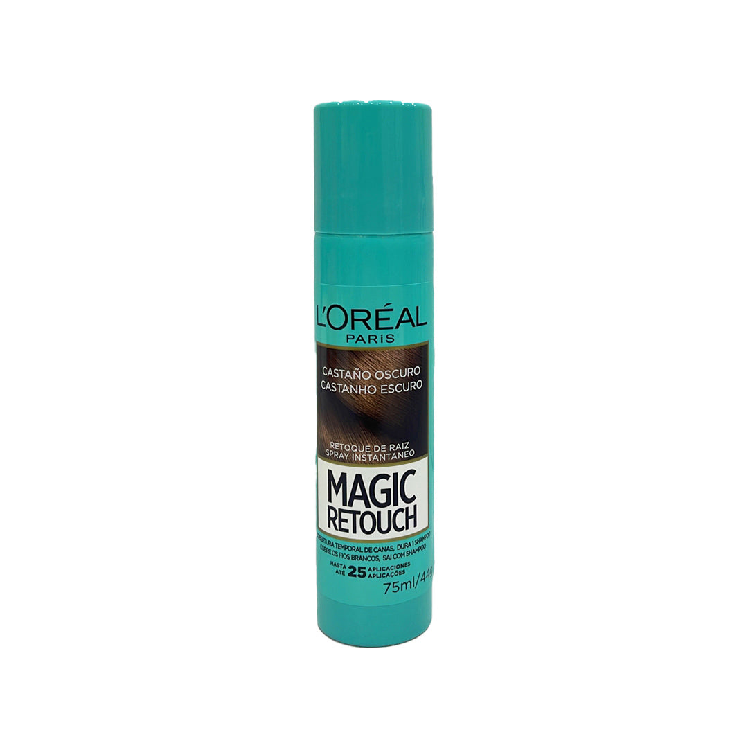 Loreal Magic Retouch Hair Root Concealer Spray - Dark Brown  75ml