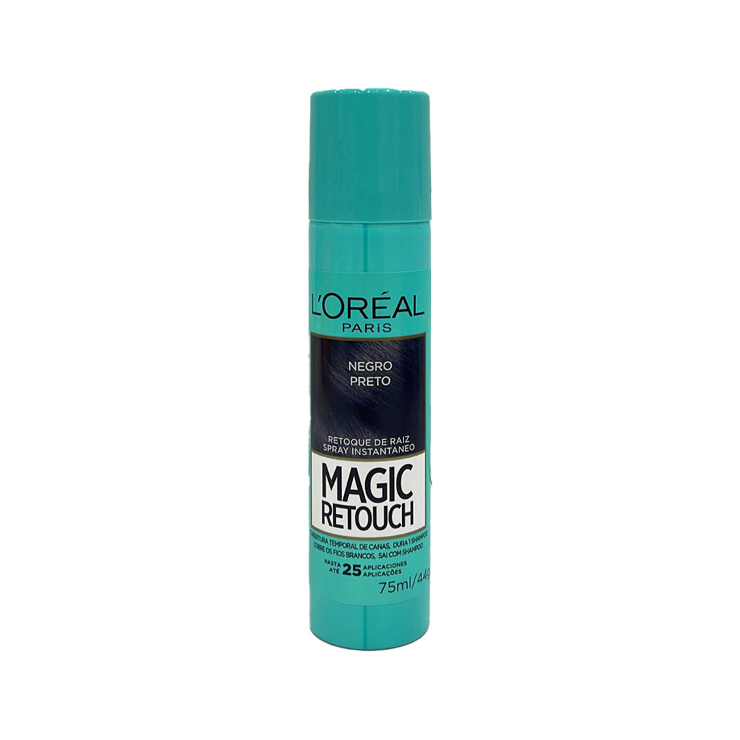 Loreal Magic Retouch Hair Root Concealer Spray - 01 Black 75ml