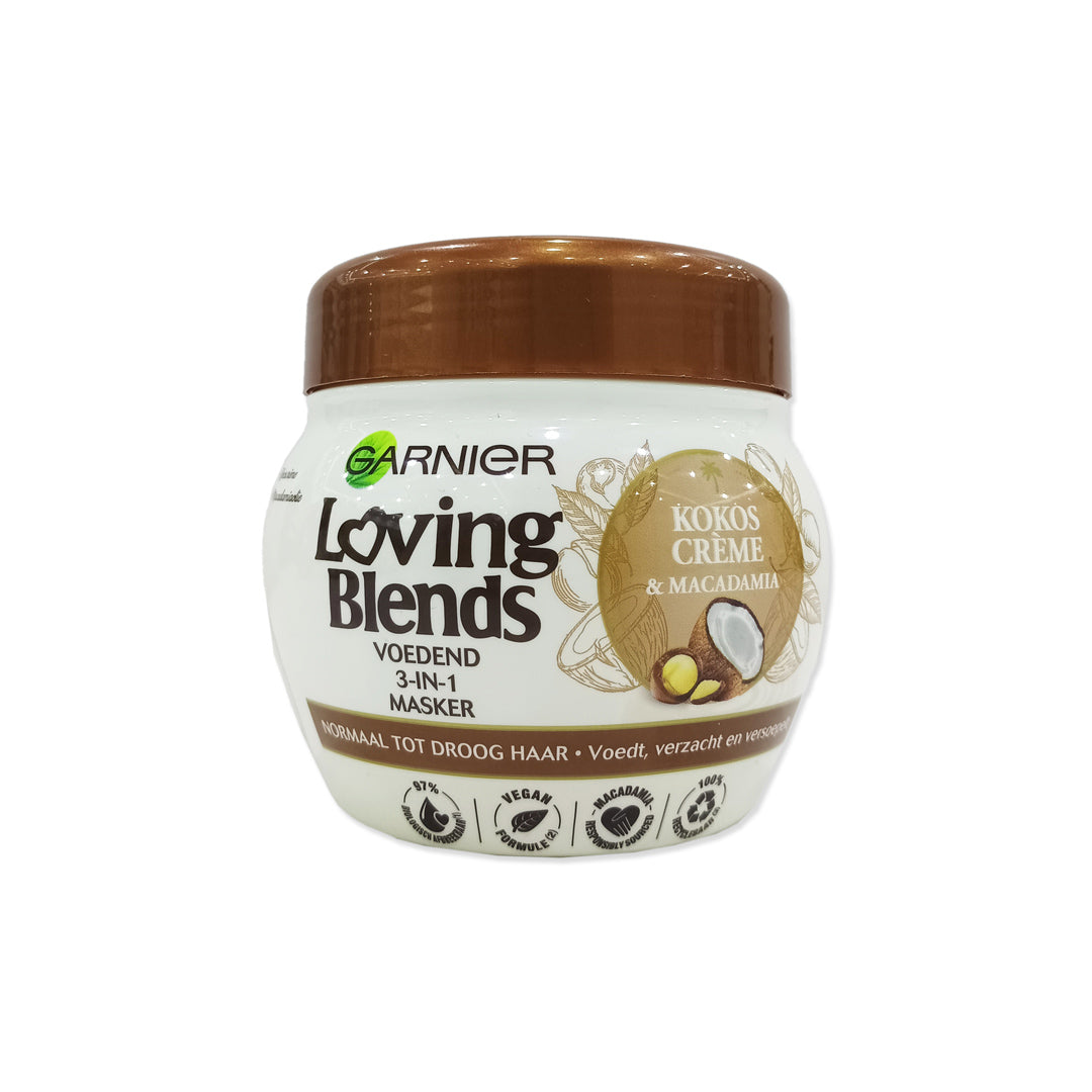 Garnier Loving Blends Coconut Creme & Macada Hair Mask 300ml