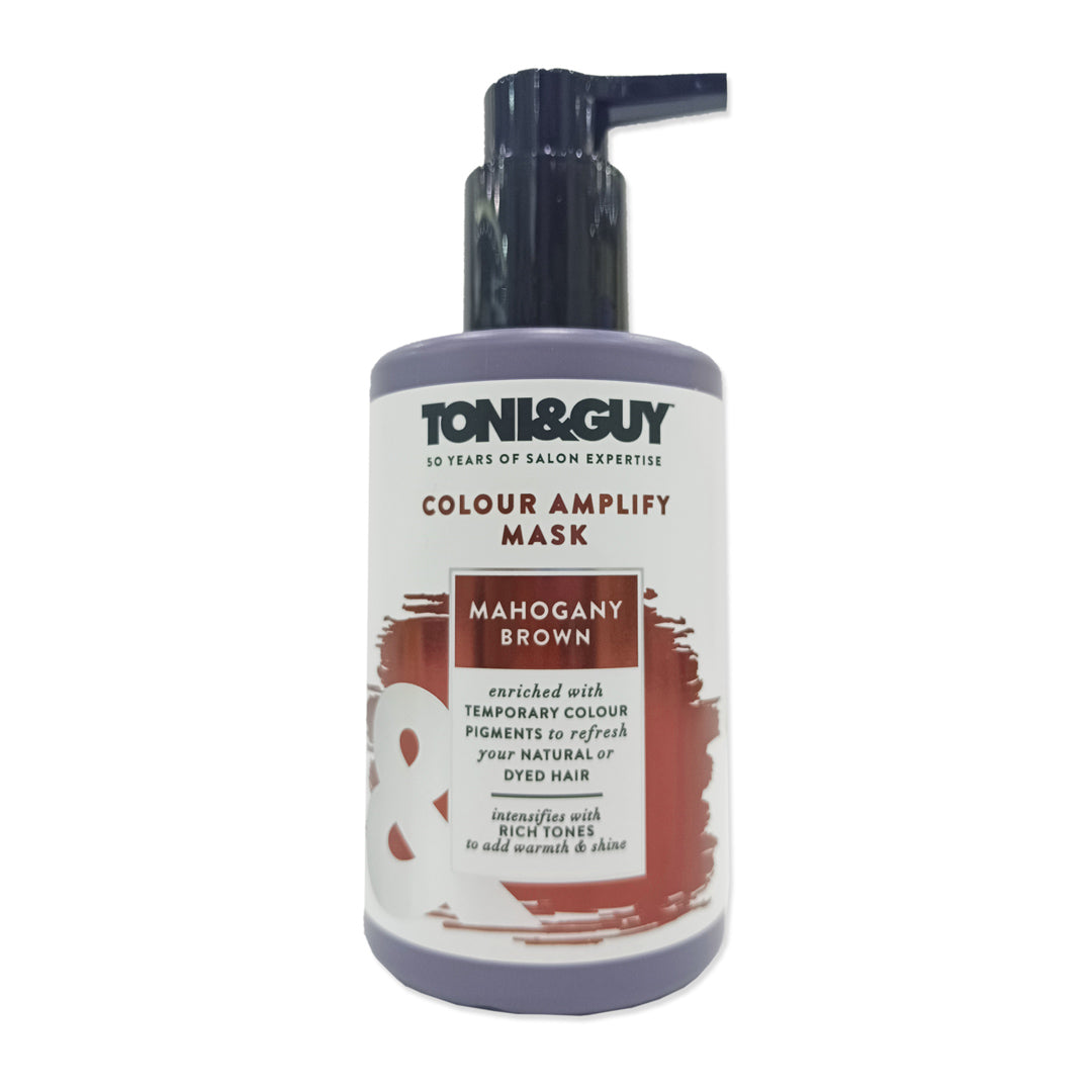 Toni & Guy Colour Amplify Mahogany Brown Hair Mask 200ml | ماسك معزز للون الشعر البني