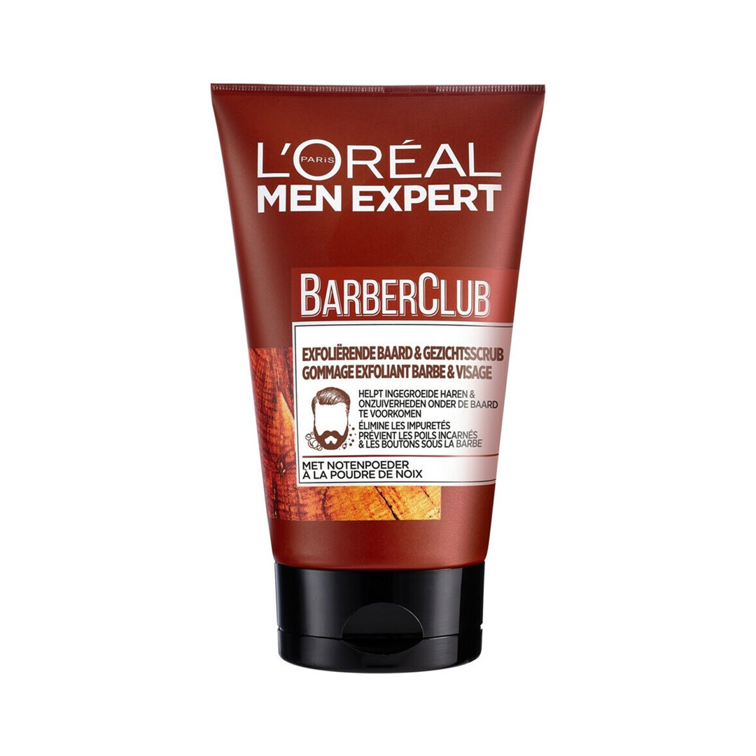 Loreal Barberclub Men Expert Beard & Face Scrub 100ml