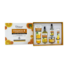 Disaar Vitamin C Facial Whitening Skin Care Series Kit  5 Pcs  ديسار مجموعة العناية ببشرة الوجه بفيتامين سي