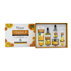 Disaar Vitamin C Facial Whitening Skin Care Series Kit  5 Pcs  ديسار مجموعة العناية ببشرة الوجه بفيتامين سي