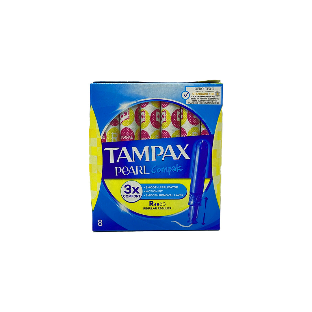 Tampax Compak Regular Pearl 8'S