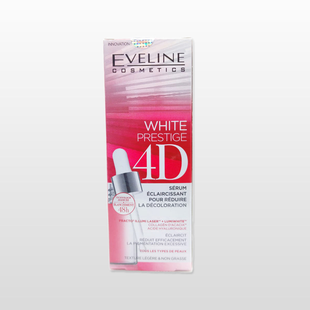 Eveline White Prestige 4D Lightening Booster Face Serum 18ml