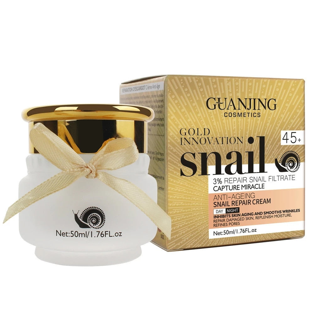 Guan Jing Gold Snail Repair Anti Aging Cream 50Ml